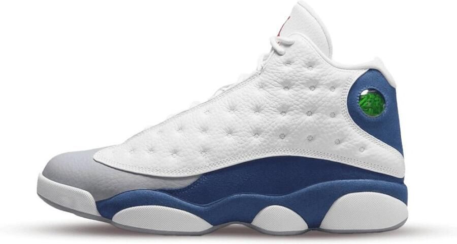 Jordan Air 13 Retro White Fire Red French Blue Lt Steel Grey Schoenmaat 44 1 2 Sneakers 414571 164