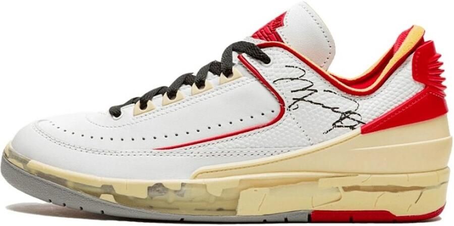 Air Jordan 2 Retro Low SP Off-White Red
