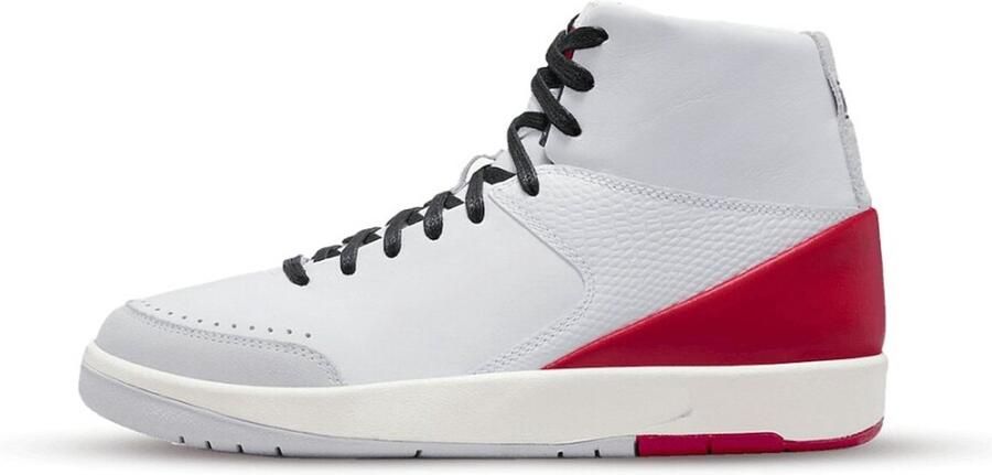Jordan Wmns Air 2 Retro Se X Nina Chanel White Gym Red White Gym Red Schoenmaat 40 1 2 Sneakers DQ0558 160 - Foto 12
