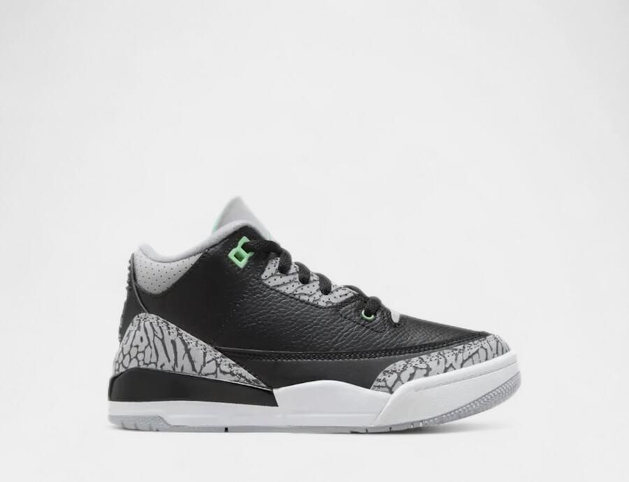 Air Jordan 3 Retro Green Glow (PS)