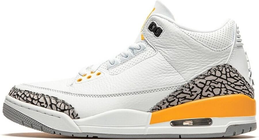 Jordan Air 3 Retro White Black Orange