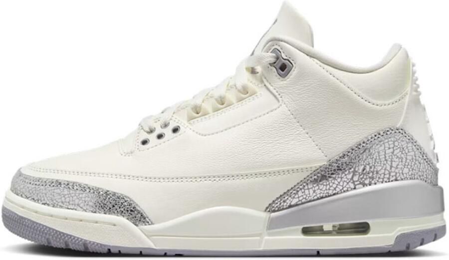 Jordan 3 Retro Sail Cement Grey (Women's)