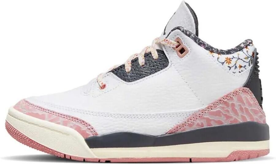 Nike Air Jordan 3 Retro Vintage Floral Sneakers Unisex - Foto 2