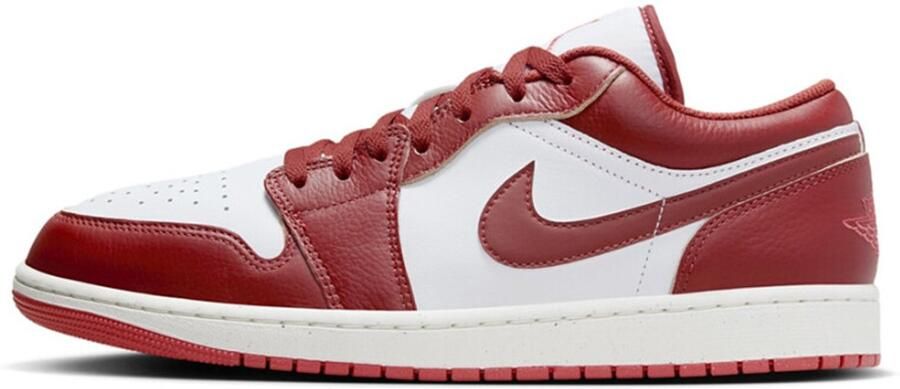 Nike Essentiële Leren Sneaker Red