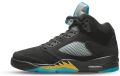 Air Jordan 5 Retro Aqua - Zwart