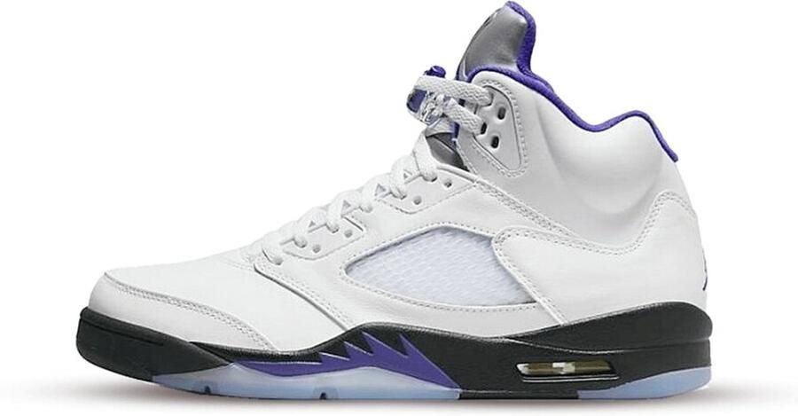 Jordan Air 5 Retro White Dark Concord Black Schoenmaat 42 1 2 Sneakers DD0587 141 - Foto 2