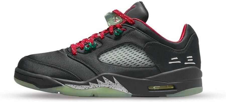 Jordan Air 5 Retro Low Sp Clot Black Classic Jade Fire Red Schoenmaat 35 1 2 Sneakers DM4640 036 - Foto 11