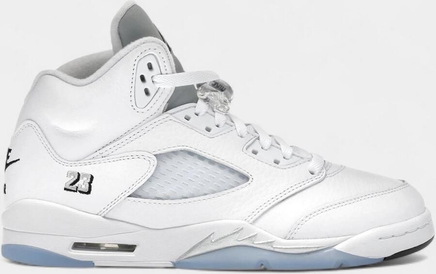 Nike Hoge Sneakers Jordan 5 Retro White Metallic (2026) (GS) - Foto 1