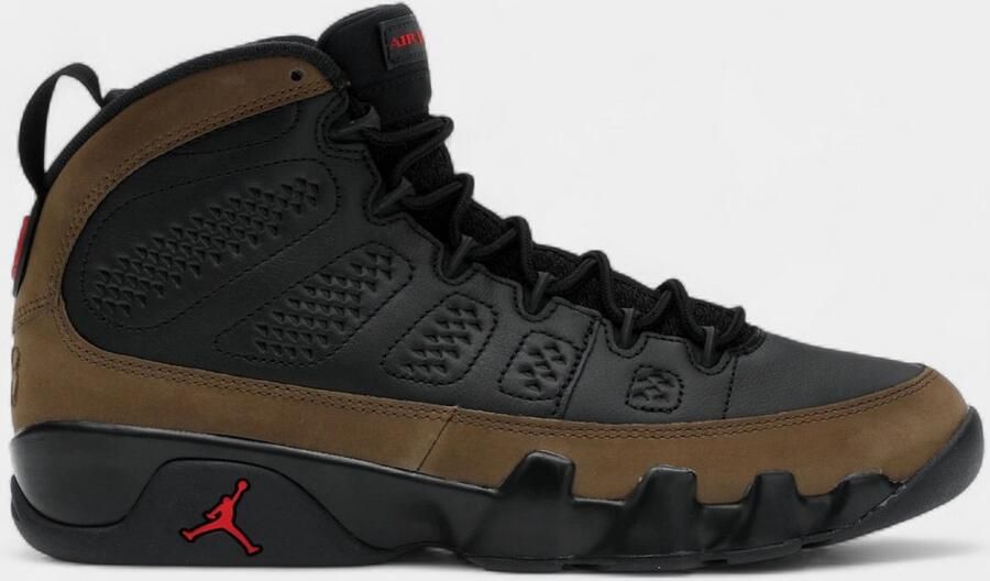 Nike Hoge Sneakers Jordan 9 Retro Olive (2024)