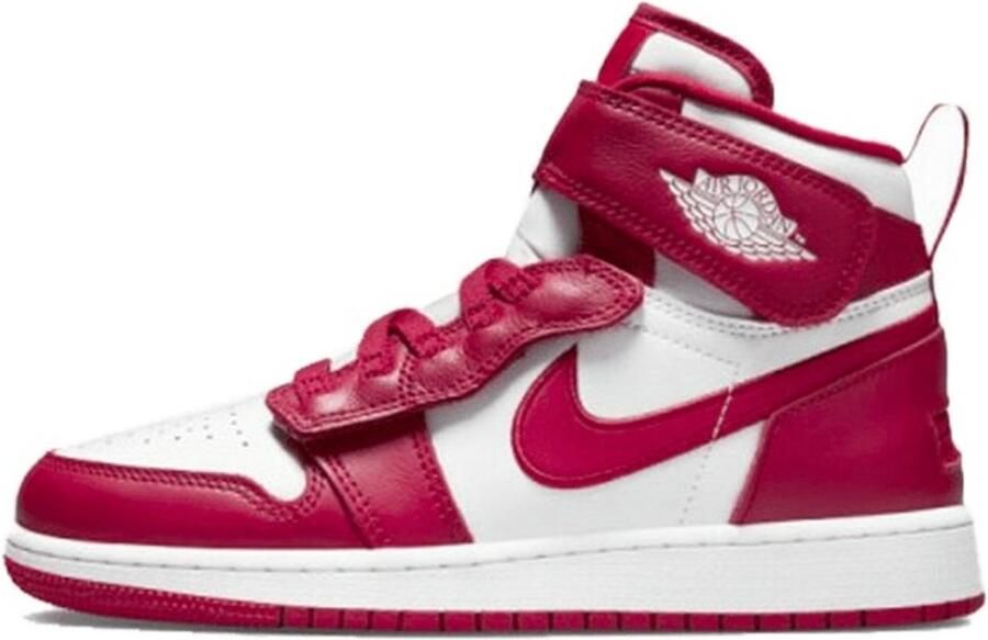 Jordan Air 1 Hi FlyEase Kinderschoenen Rood