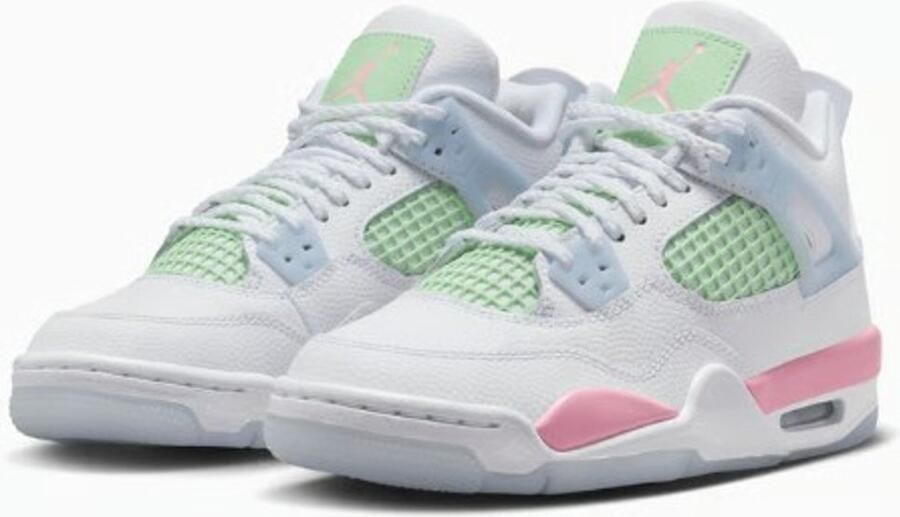 Air Jordan 4 Retro GS “Valentine s Day” Limited Edition Roze Wit