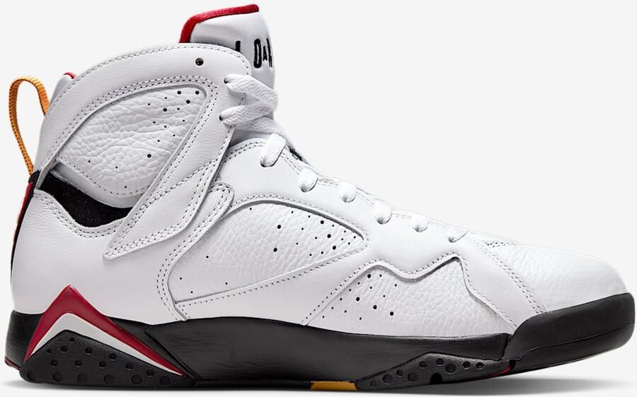 Nike Air Jordan 7 Retro Limited Edition Unisex Sneakers Wit Zwart Rood LET OP! Doos Zonder Deksel