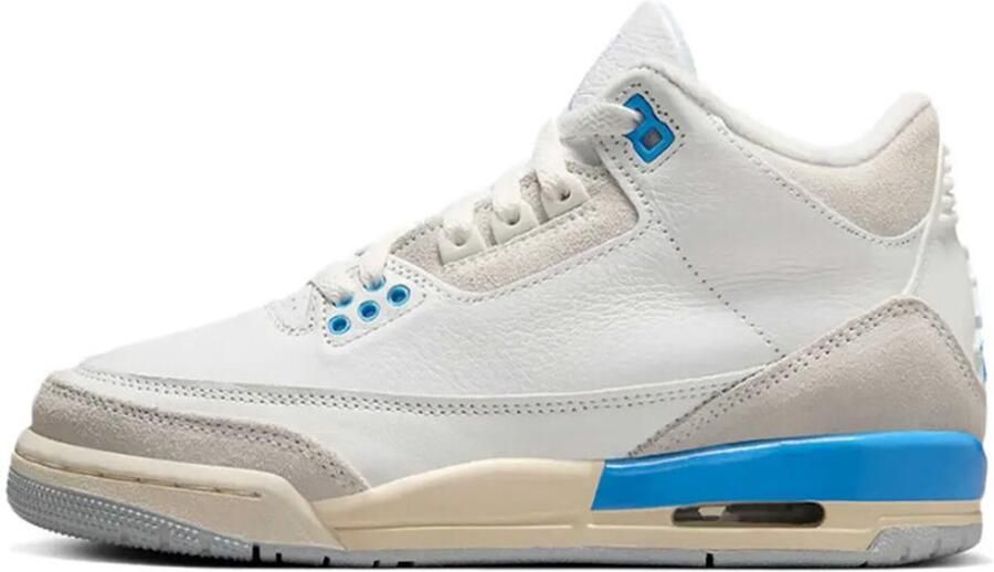 Jordan Air 3 Retro Lucky Shorts (GS) Unisex Basketball wit Schoenen - Foto 2