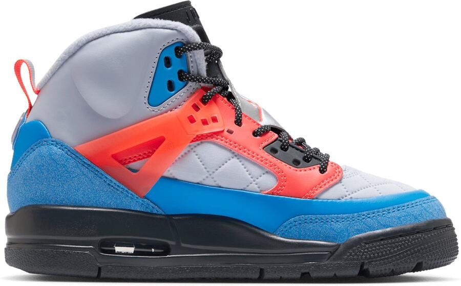 Air Jordan Spizike Ghost Photo Blue Blue Chill Hot Lava Grijs Blauw Spizike Lifestyle Kinder Sneakers voor en - Foto 2