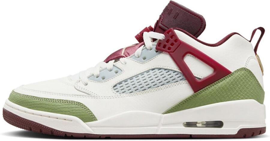 Air Jordan Spizike Low Year Of The Dragon FJ6372-100 Sail Green Red - Foto 2