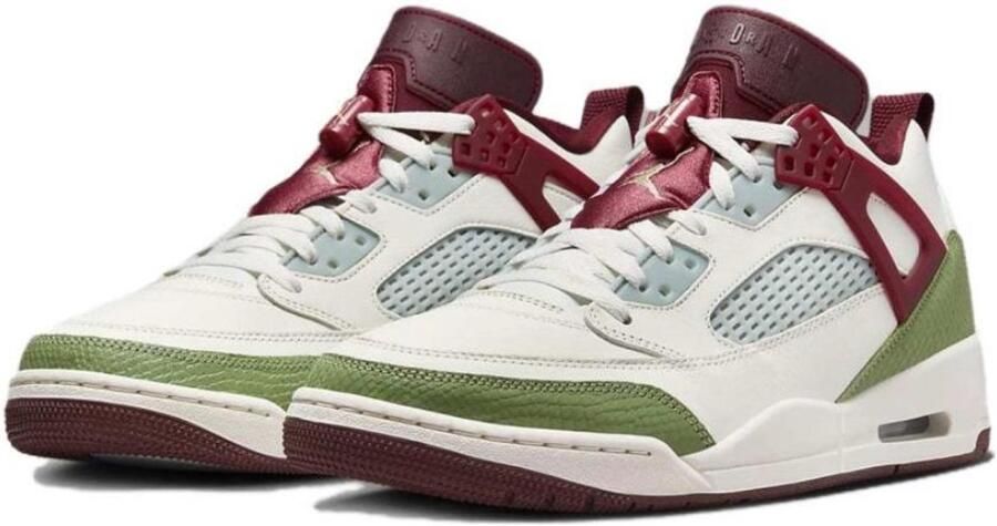 Air Jordan Spizike Low Year Of The Dragon FJ6372-100 Sail Green Red