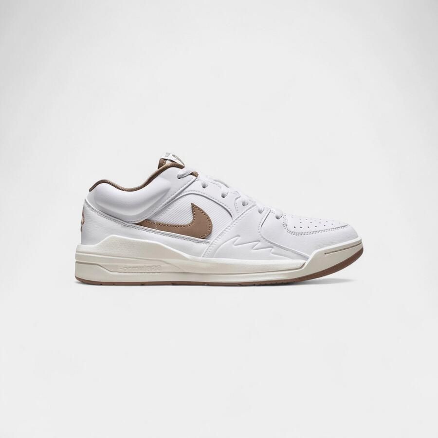 Nike Lage Sneakers Jordan Stadium 90 White Legend Light Brown (Women's)