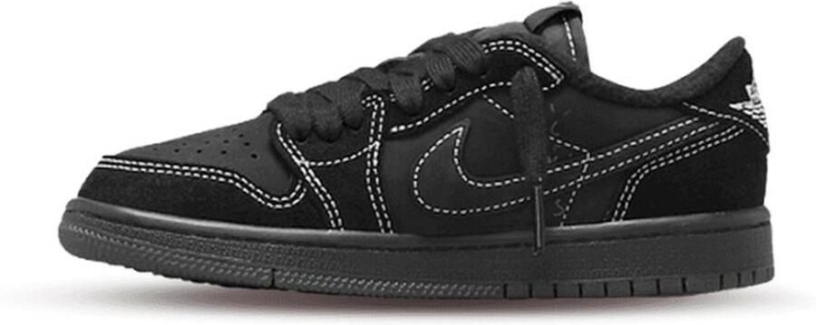 Air Jordan Travis Scott x 1 Low OG SP Black Phantom (PS) - Foto 2