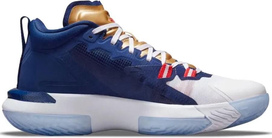 Nike Jordan Zion 1 nen Blauw Wit Rood Sneakers - Foto 2