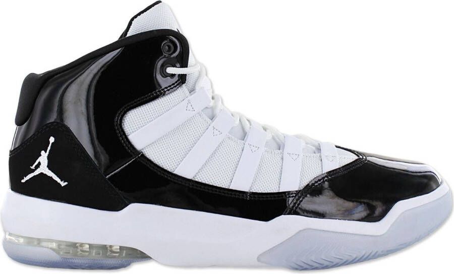 Jordan Air Max Aura Heren Basketbalschoenen Sneakers schoenen Zwart-Wit AQ9084 - Foto 2