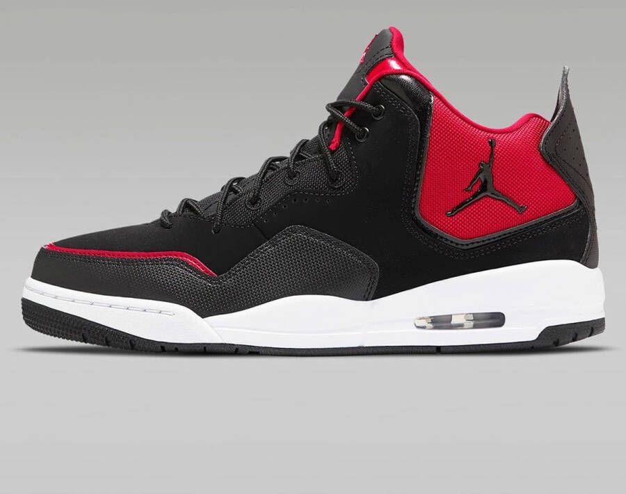 Jordan Courtside 23 Zwart Rood Wit Sneakers Heren Doos Zonder Deksel