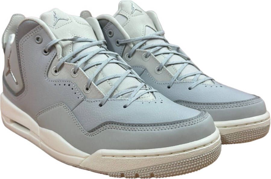 Air Jordan Courtside 23 Grijs Wit Sneakers Heren Doos Zonder Deksel