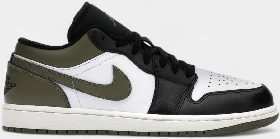 Jordan 1 Low Black Toe Medium Olive - Foto 1