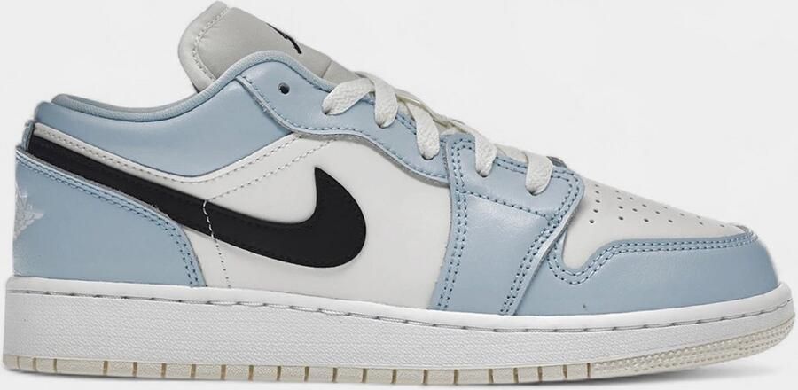 Jordan 1 Low Ice Blue Black (GS)