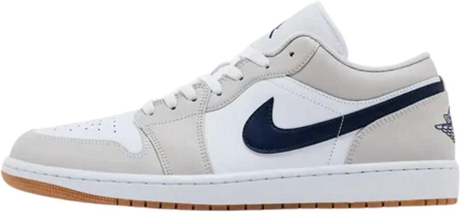 Jordan 1 Low Midnight Navy Neutral Grey