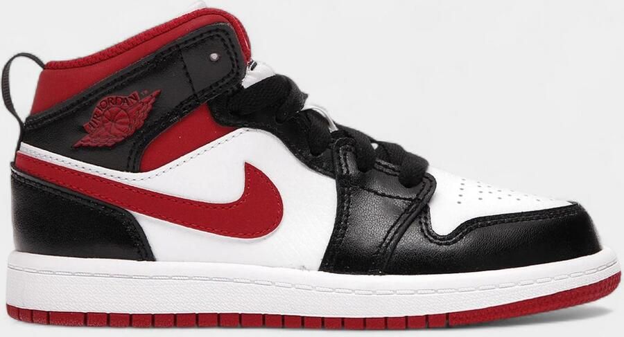 Nike Hoge Sneakers Jordan 1 Mid Gym Red Black White (PS) - Foto 1
