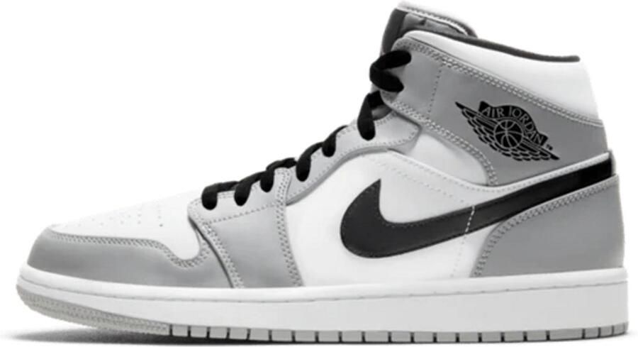 Jordan 1 Mid Light Smoke Grey (Women's)