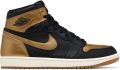Jordan 1 Retro High OG Black Metallic Gold - Zwart