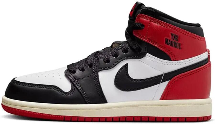 Jordan 1 Retro High OG Black Toe Reimagined (PS) Limited Edition Sneaker Doos zonder deksel