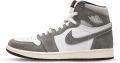 Jordan 1 Retro High OG Washed Black - Lichtzwart/Grijs/Rood