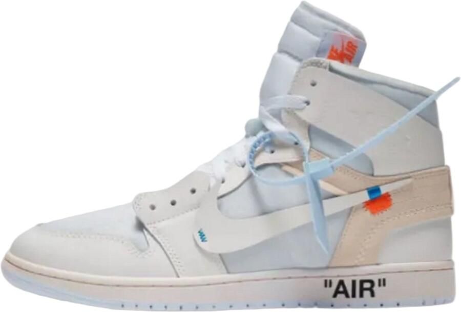 Nike Hoge Sneakers 1 Retro High Off-White Alaska