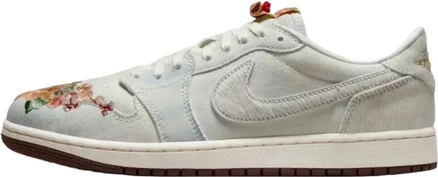 Jordan 1 Retro Low OG Football Grey Sail Light Chocolate
