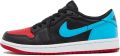Air Jordan 1 Retro Low OG WMNS 'UNC to Chicago' - Zwart