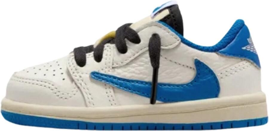 Jordan 1 Retro Low OG SP Frag t x Travis Scott Sail Military Blue (TD)