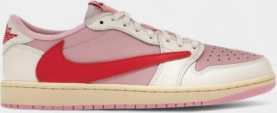 Air Jordan 1 Retro Low OG SP Travis Scott Sail Tropical Pink
