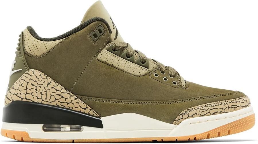 Jordan Air 3 Retro groen Schoenen