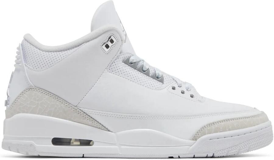 Nike Sneakers Baskets air jordan 3 retro pure money cuir