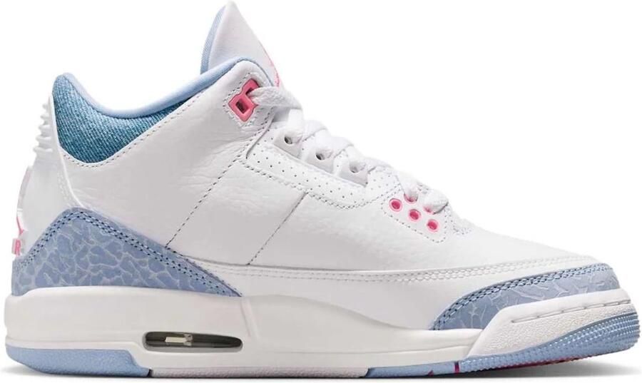 Jordan 3 Retro (GS) Unisex Basketball wit Schoenen