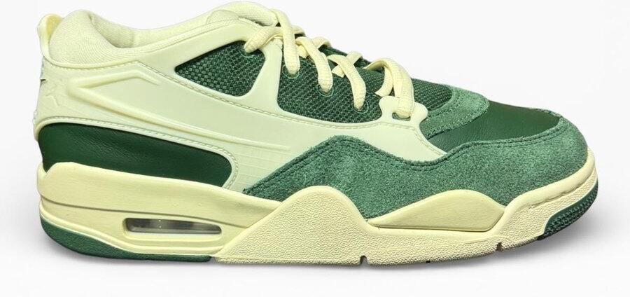 Jordan 4 PRM Sneakers Dames Groen Wit