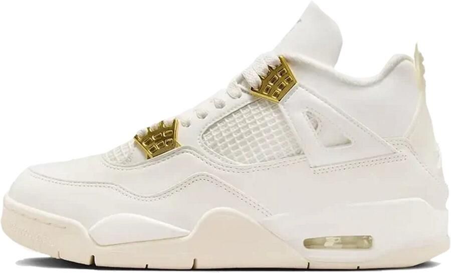 Jordan 4 Retro Metallic Gold (Women's)