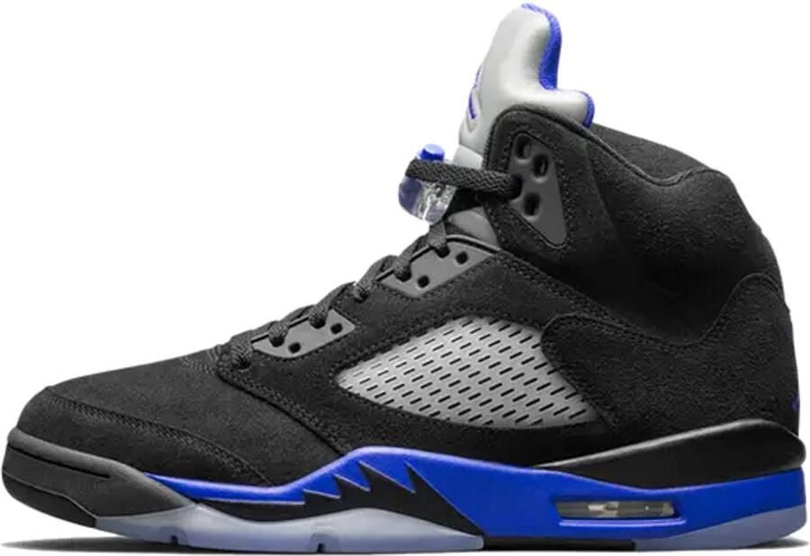Jordan Air 5 Retro Black Racer Blue Reflect Silver Sneakers CT4838 004