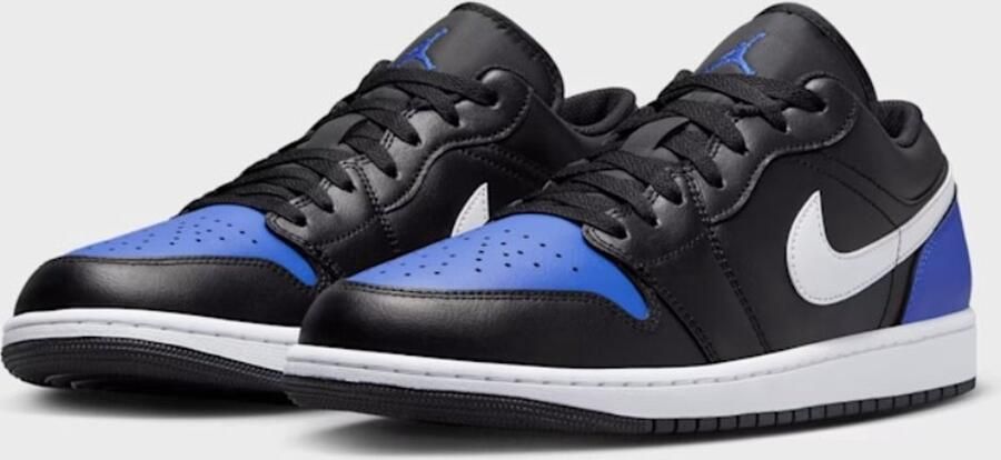 Jordan Air 1 Low Black Game Royal White- Heren Black Game Royal White - Foto 3