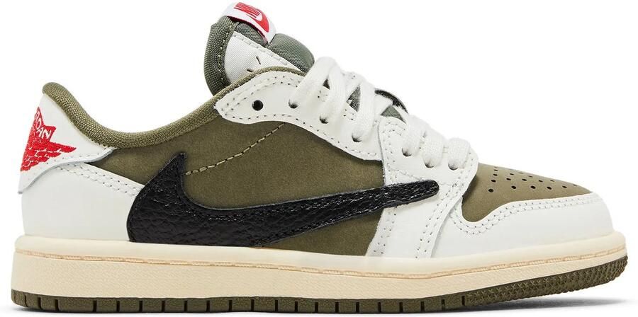 Jordan 1 Retro Low OG SP Travis Scott Medium Olive (PS) Kinderen