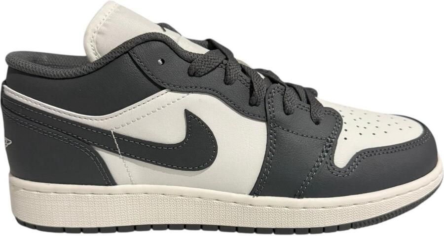 Nike AIR JORDAN 1 LOW UNISEX Sneakers laag white black iron grey” - Foto 3