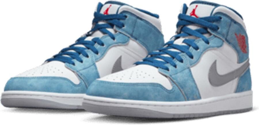 Jordan Nike Air 1 Mid SE French Blue Fire Red DN3706 401 EUR - Foto 2
