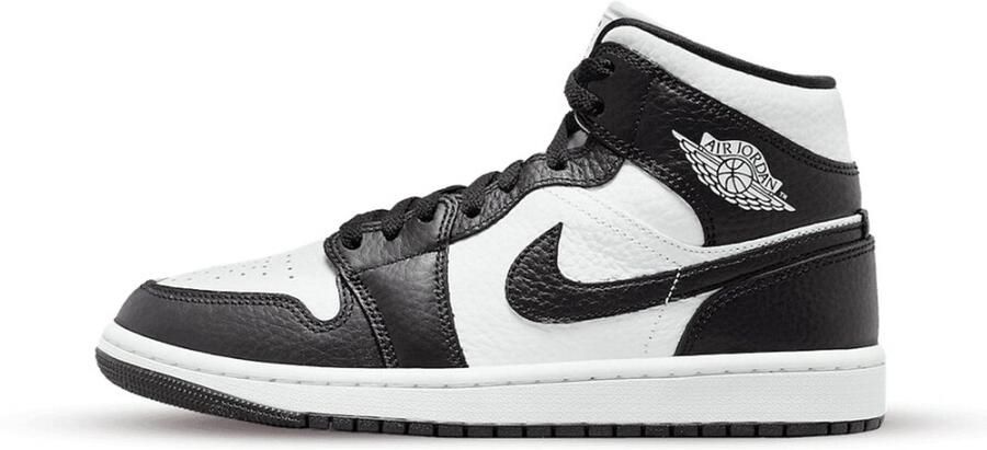 Air Jordan 1 Mid SE Wit Wit Zwart Wit Zwart 1 Lifestyle Dames Sneakers voor Vrouwen